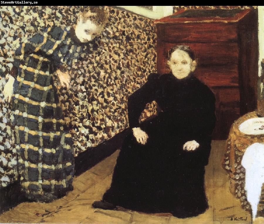 Edouard Vuillard The artist's mother and sister